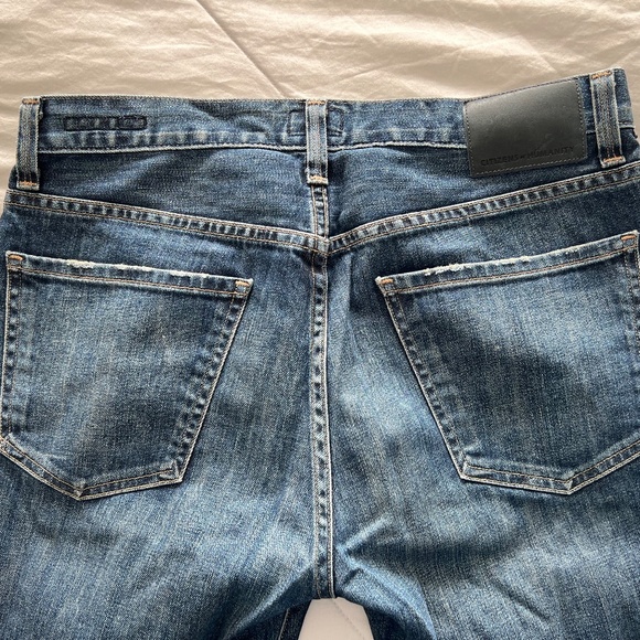 Mens Citizens of Humanity Core slim straight jeans in Dune wash - 32" - Picture 2 of 5